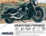 МОТО ГУМА ВЪНШНА 130/90-16 73H TL CUSTOM FORCE (F) REINFORCED МИТАС-5